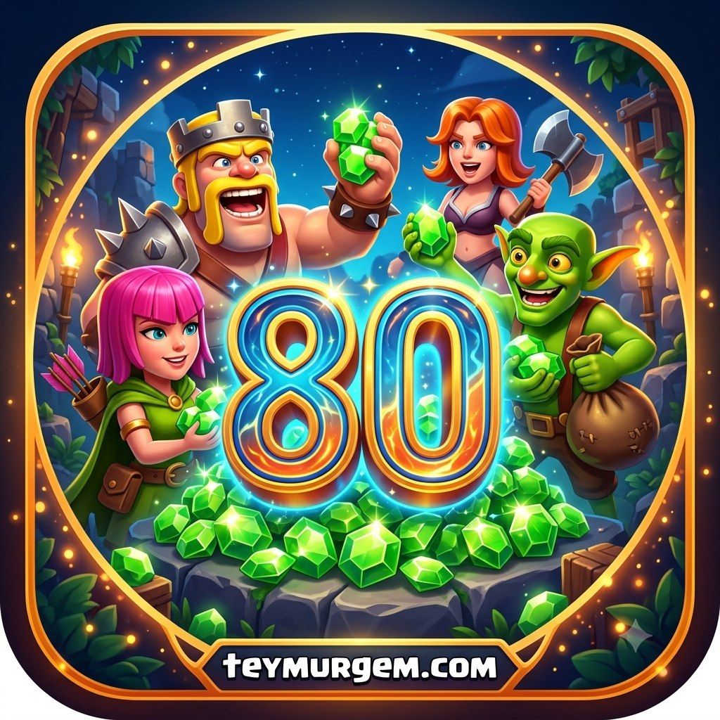 80جم کلش آف کلنز