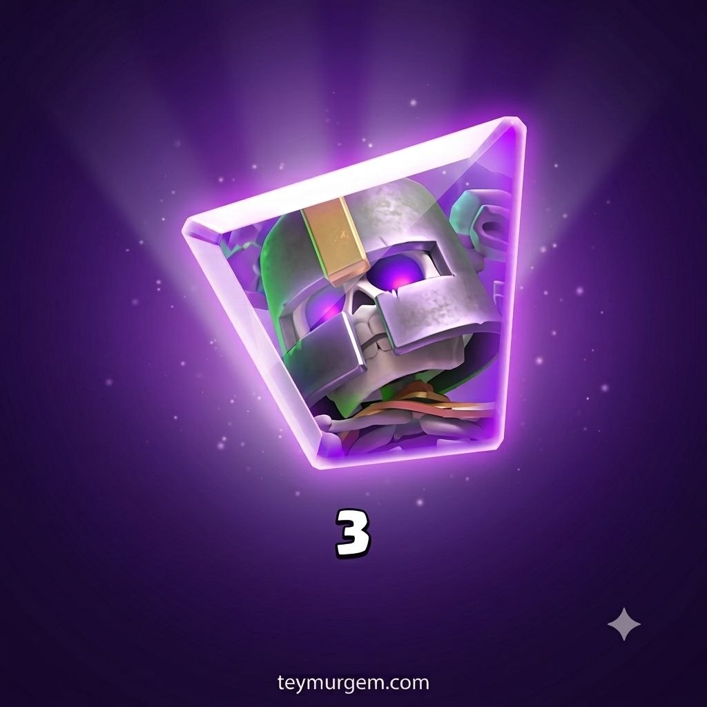 ۳ عدد شارد تکامل اسکلتون‌ها (Skeletons Evolution Shards)